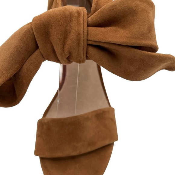 Saks Fifth Avenue McKenna Suede Platform Wedge Sandals - Picture 7 of 9